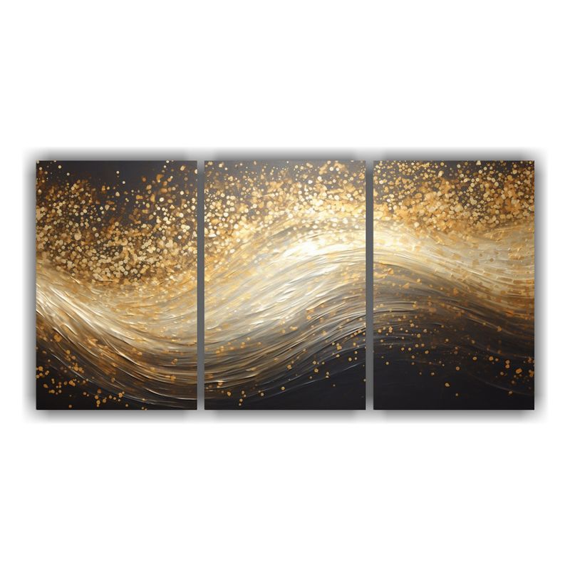 GENERICO - Pinturas Decorativas Estilo Puntillismo Luminoso De Composic 240x120cm