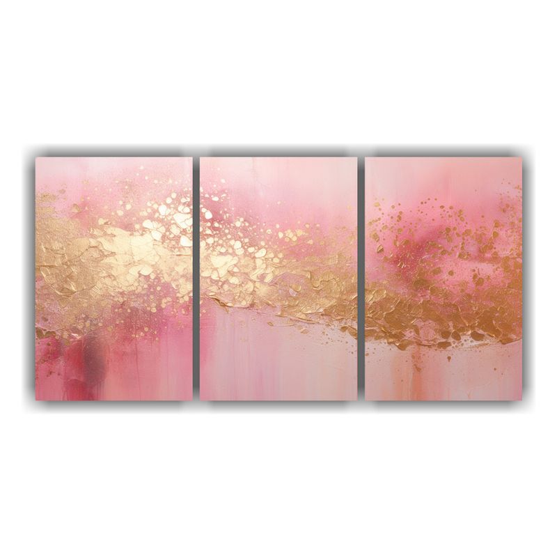 GENERICO - Cuadro Decorativo Majestuosas Estilo Puntillismo Luminoso He 240x120cm
