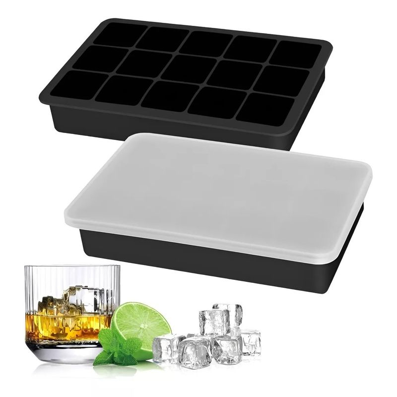 Pasteleria - Cubetas Silicona Cubetera Silicona Cubetas Hielo Ctapa 15c