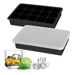 Pasteleria - Cubetas Silicona Cubetera Silicona Cubetas Hielo Ctapa 15c