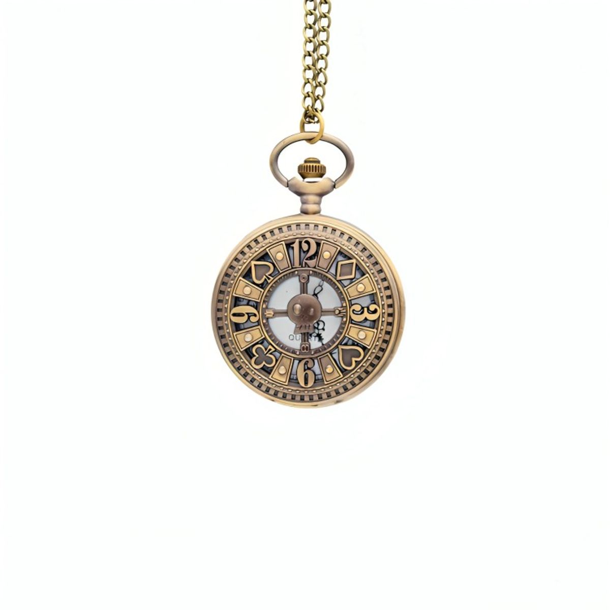 OEM - Reloj Bolsillo Esfera Poker