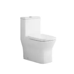 DECHAUS - Wc One Piece Square Descarga 30cms Act1000+ Kit Inst