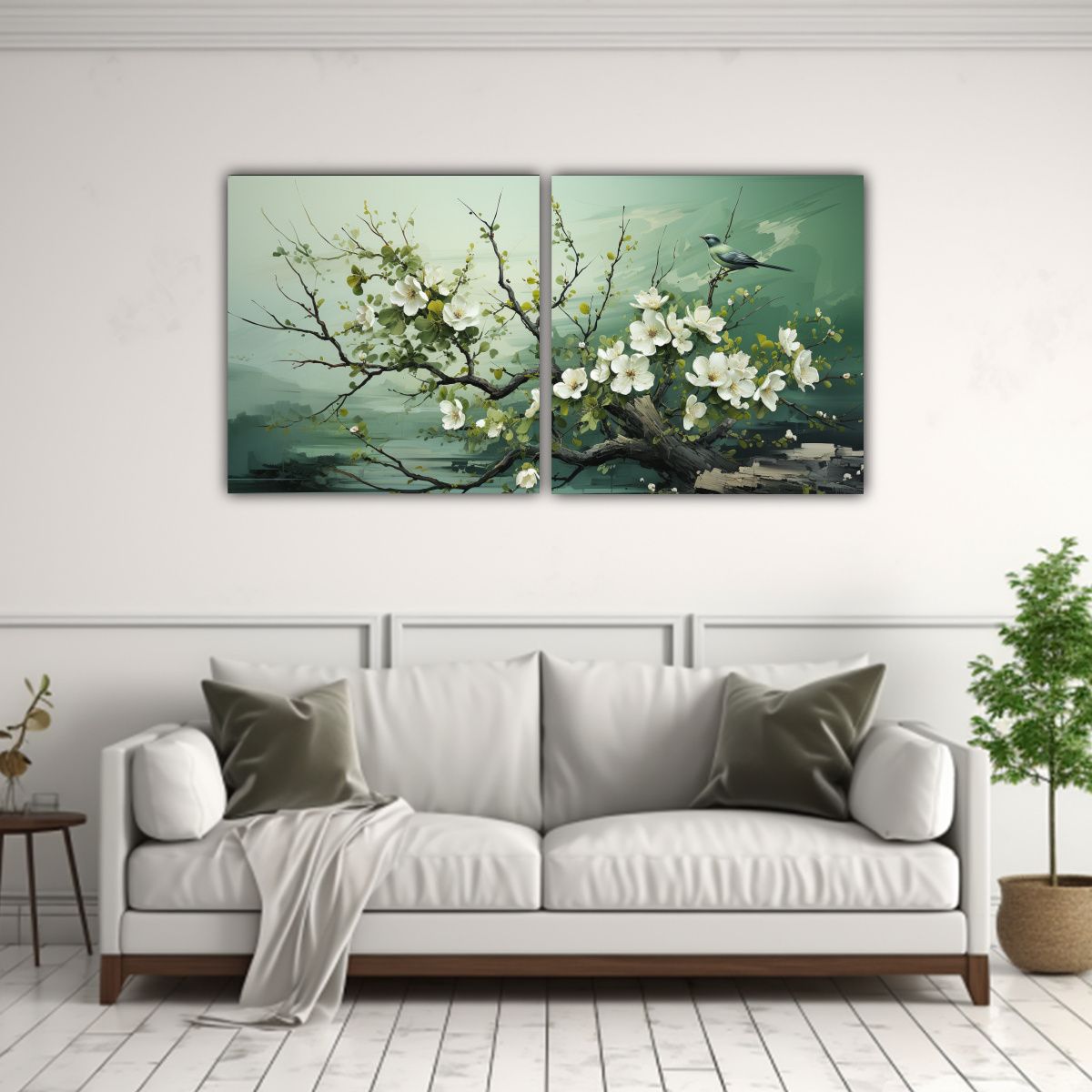 GENERICO - Pinturas Decorativas De Ambiente Neonoir De Exuberantes Un  160x80cm
