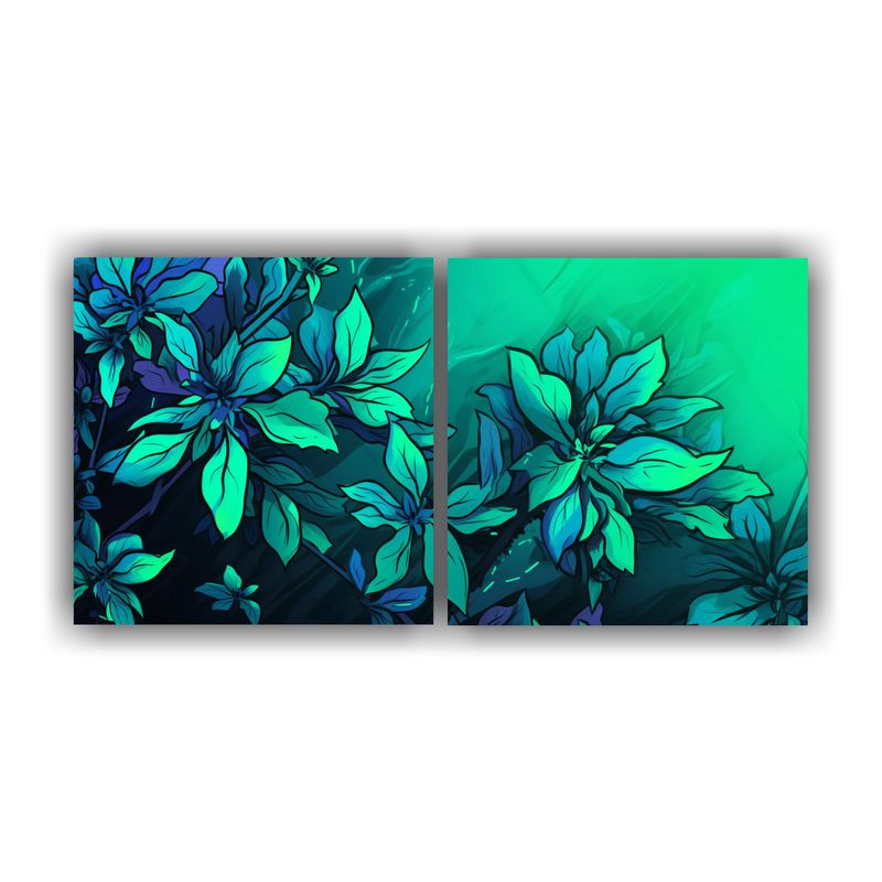 GENERICO - Pinturas Decorativas Modernas De Escena De Hierbas De Tomill 160x80cm