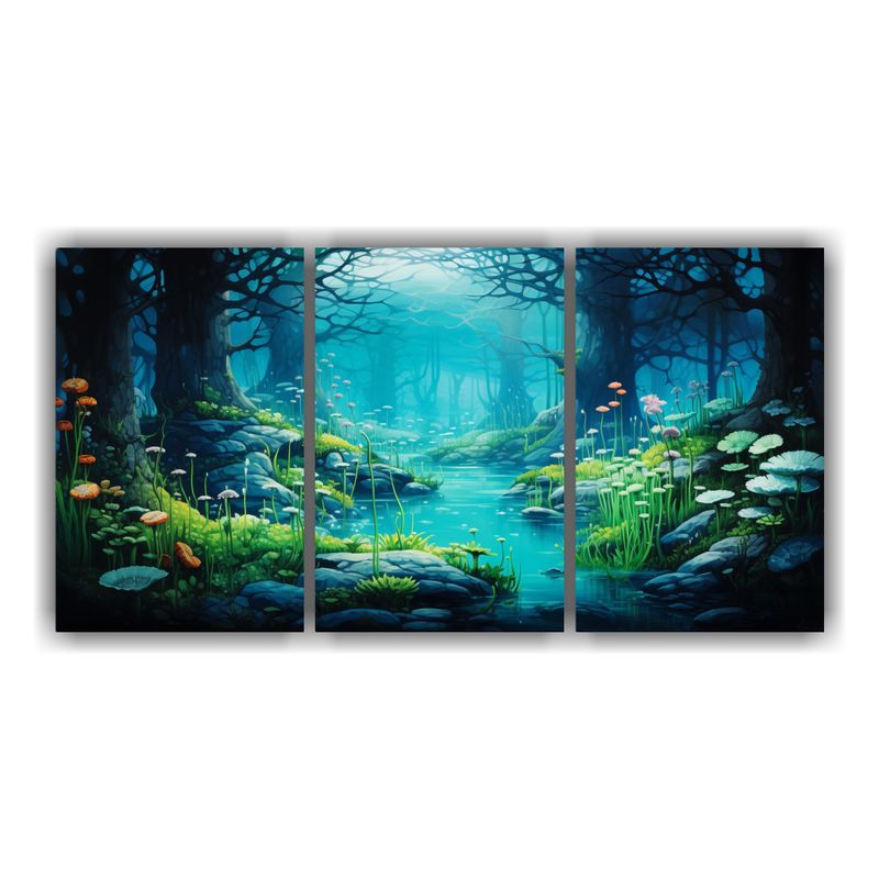 GENERICO - Pinturas Decorativas En Bastidor Impresas Full Color Con Tre 240x120cm