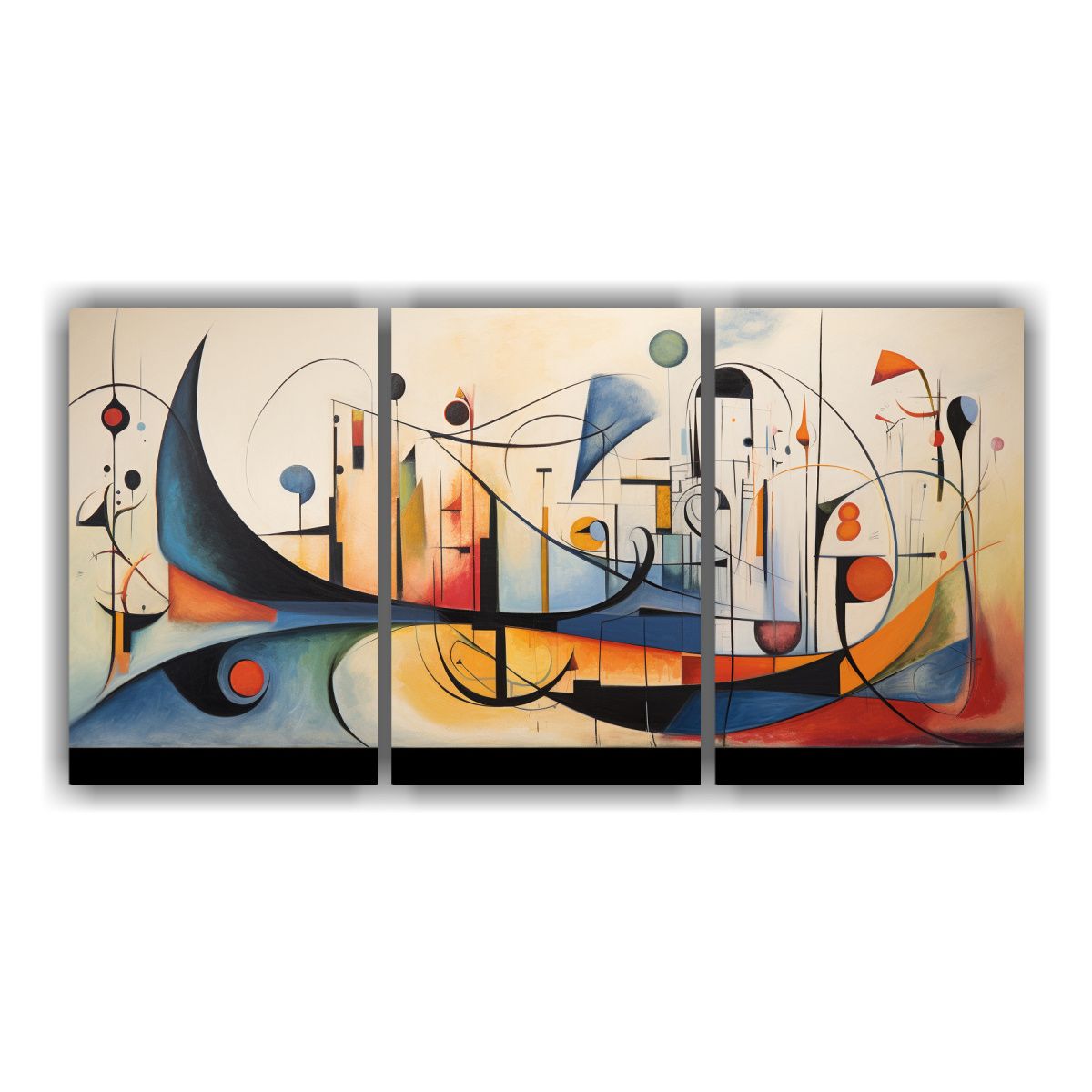 GENERICO - Cuadros Impresos Luminosos De Viaje Por La Historia Del Arte 240x120cm