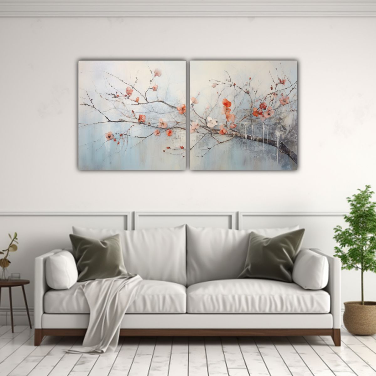 GENERICO - Lienzos De Tela Impresos Con Temática Invernal Y Mixta De B 160x80cm