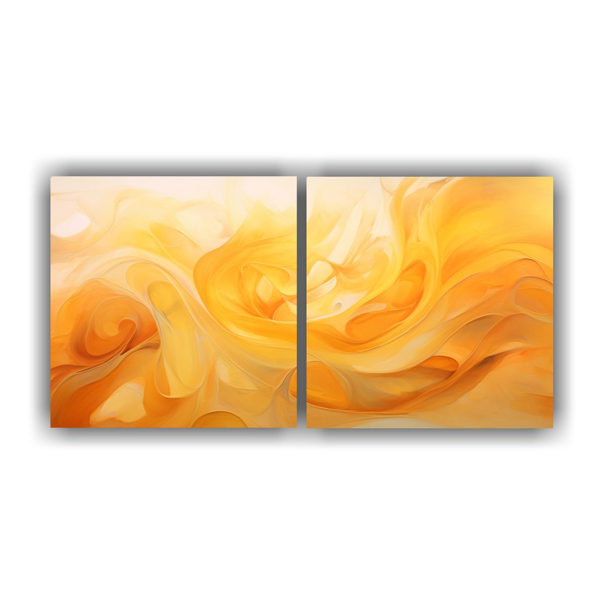 GENERICO - Conjunto 2 Lienzos Expresión Minimalista Patrones Abstracto 160x80cm