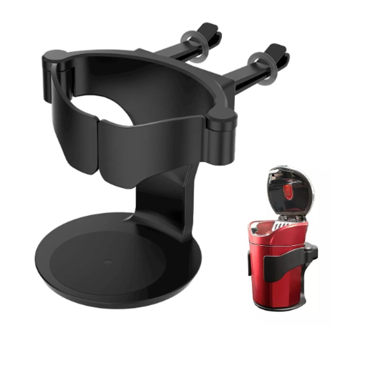 GENERICO - Porta Vaso Porta Bebidas Auto Universal En Rejilla De Aire