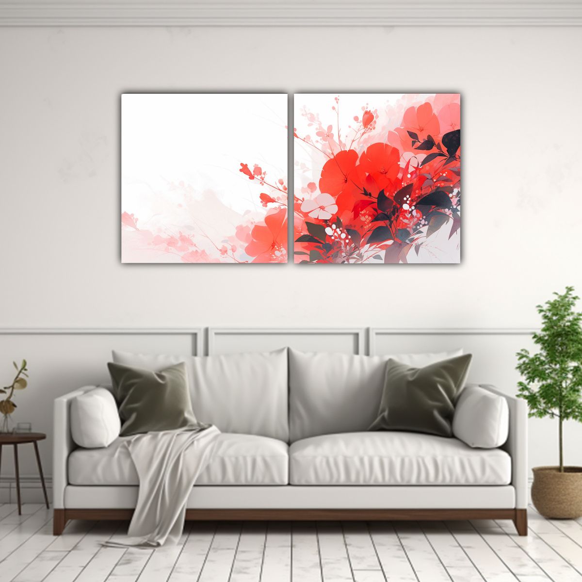 GENERICO - Pinturas Decorativas En Bastidor Estilo Neonoir Con Ambiente 160x80cm