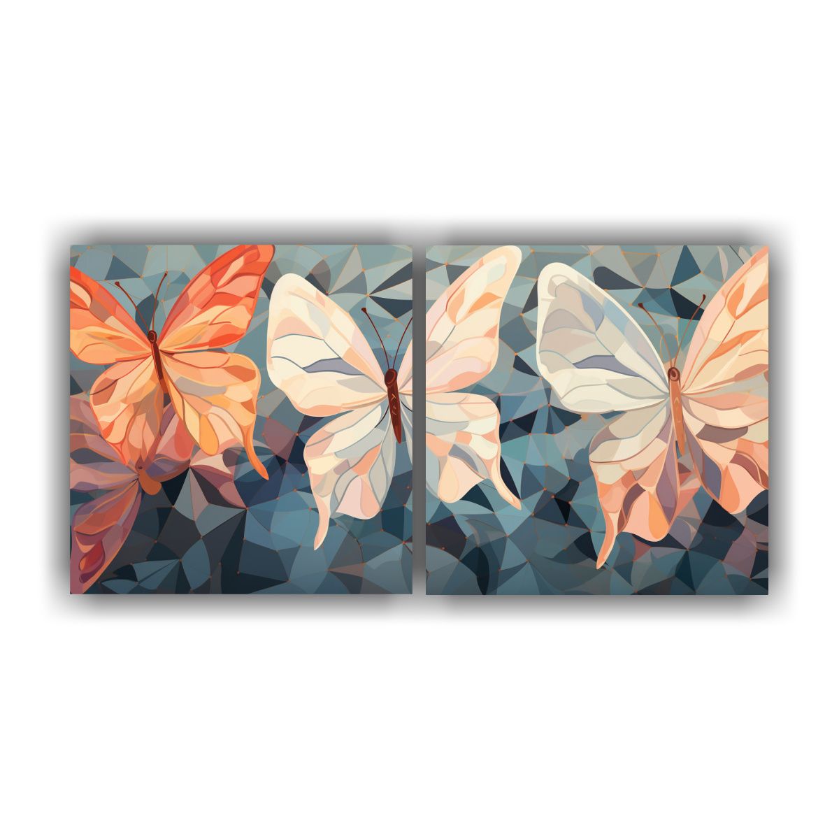 GENERICO - Cuadros De Pared Abstractos Inspirados En El Vuelo 100x50cm