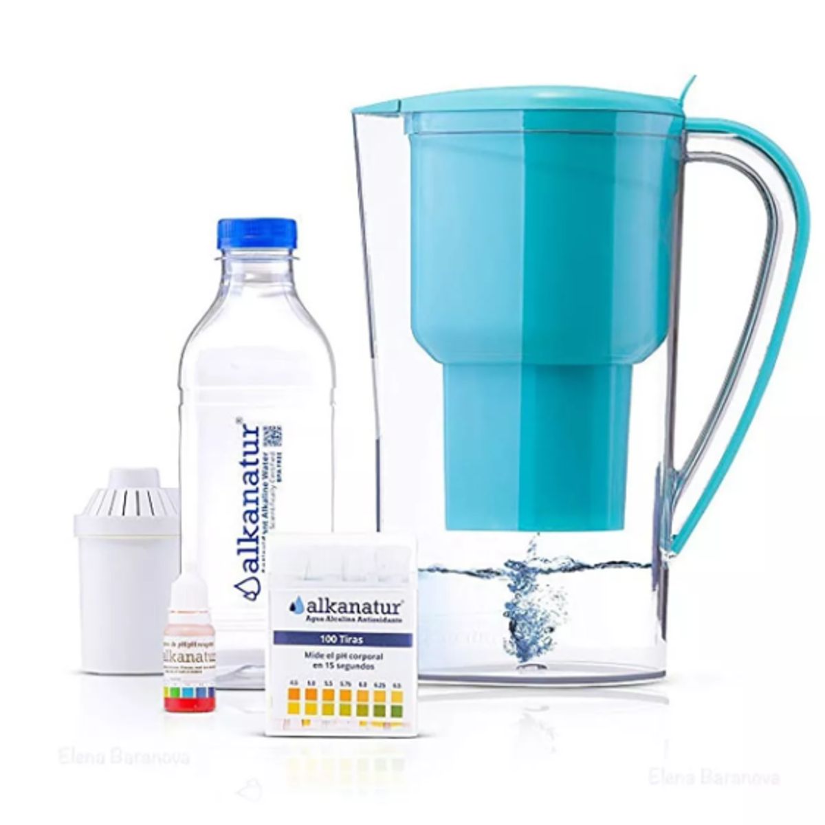 ALKANATUR - Gotas Reactivas Para Medir Ph En Líquidos Ej Agua