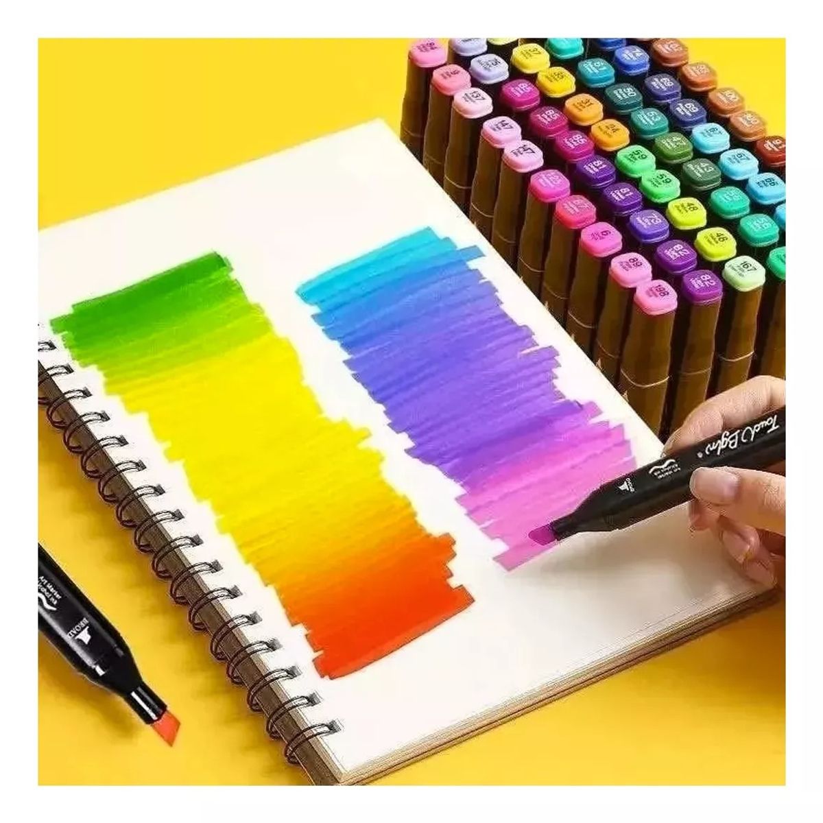 NO LOGO - 80 Lapices Para Colorear Lapices Colores Plumones Marcador