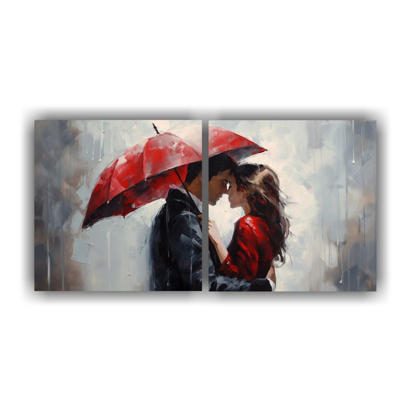 GENERICO - Pinturas De Decoración De Lienzo Creativo Estético De Amor 160x80cm