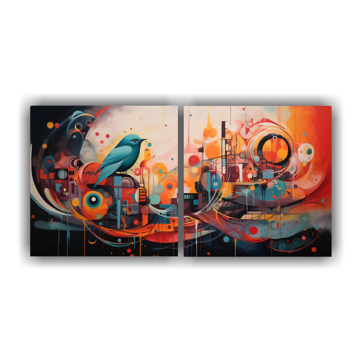 GENERICO - Pinturas Decorativas Dos Artes: Cuentos Atemporales Contados 160x80cm