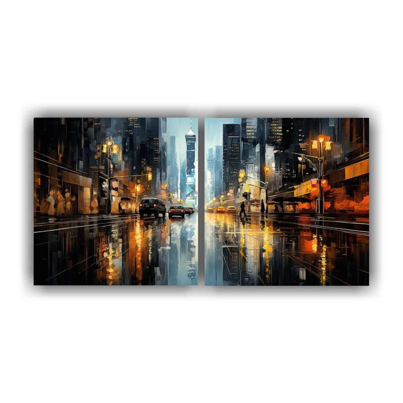 GENERICO - Artes Abstractas Reflejan El Equilibrio Espectacular De Luce 160x80cm