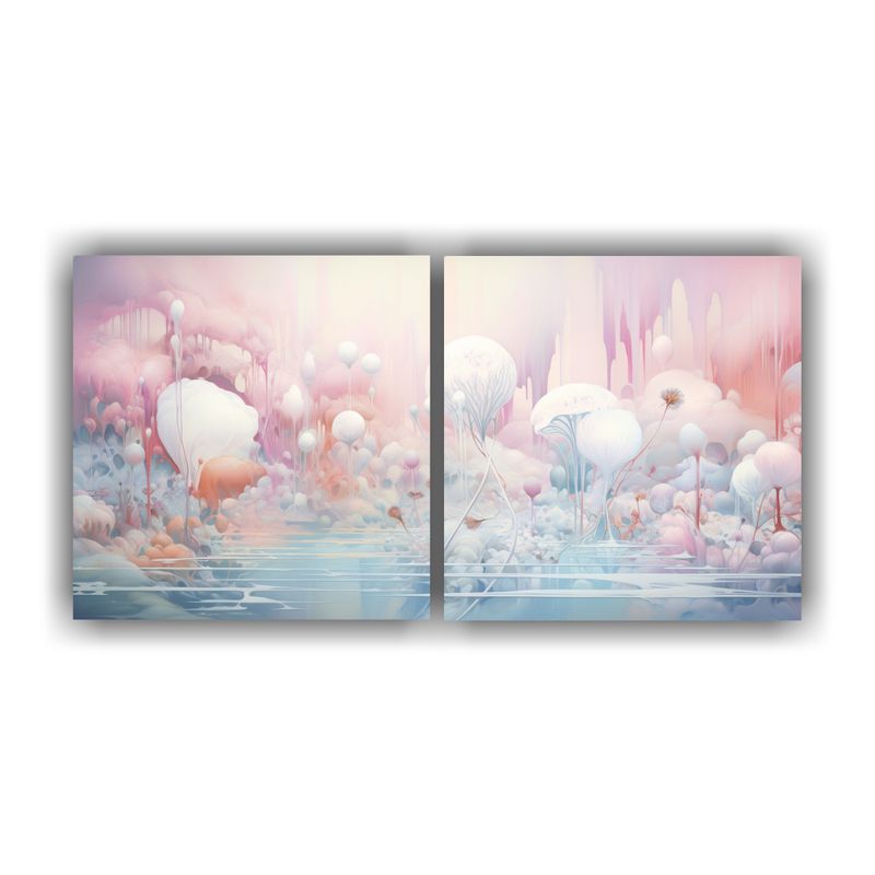 GENERICO - Pinturas Decorativas Surrealistas Y Llamativas De Paisajes O 160x80cm