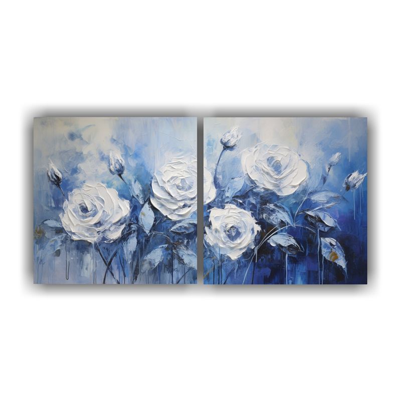 GENERICO - Artes Composición Inspiradora De Una Pintura En Lienzo Esti 160x80cm