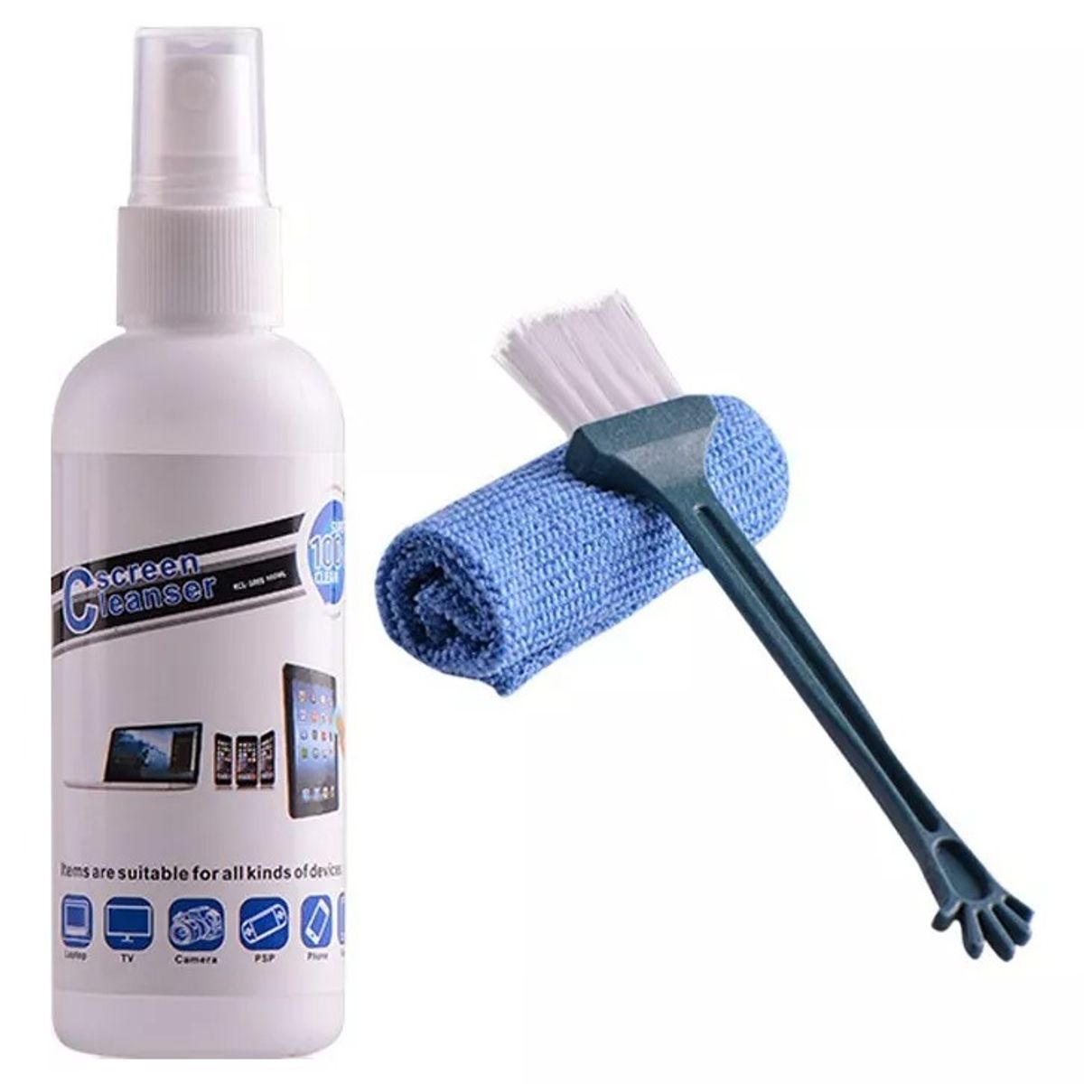 GENERICO - Kit Limpia Lcd 3 En1