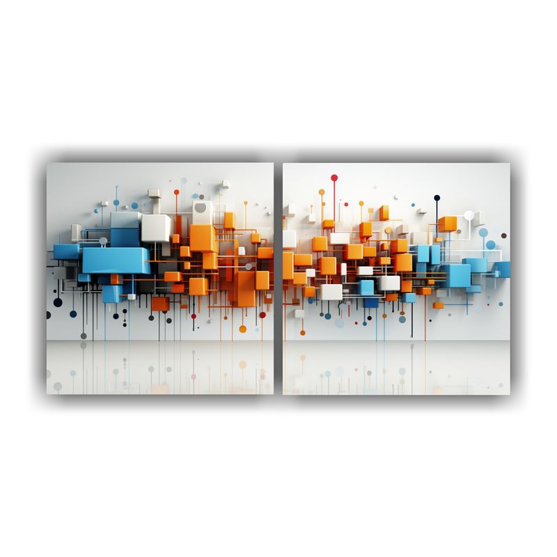 GENERICO - Lienzos Decorativos Con Tecnología Moderna De Alta Resoluci 160x80cm