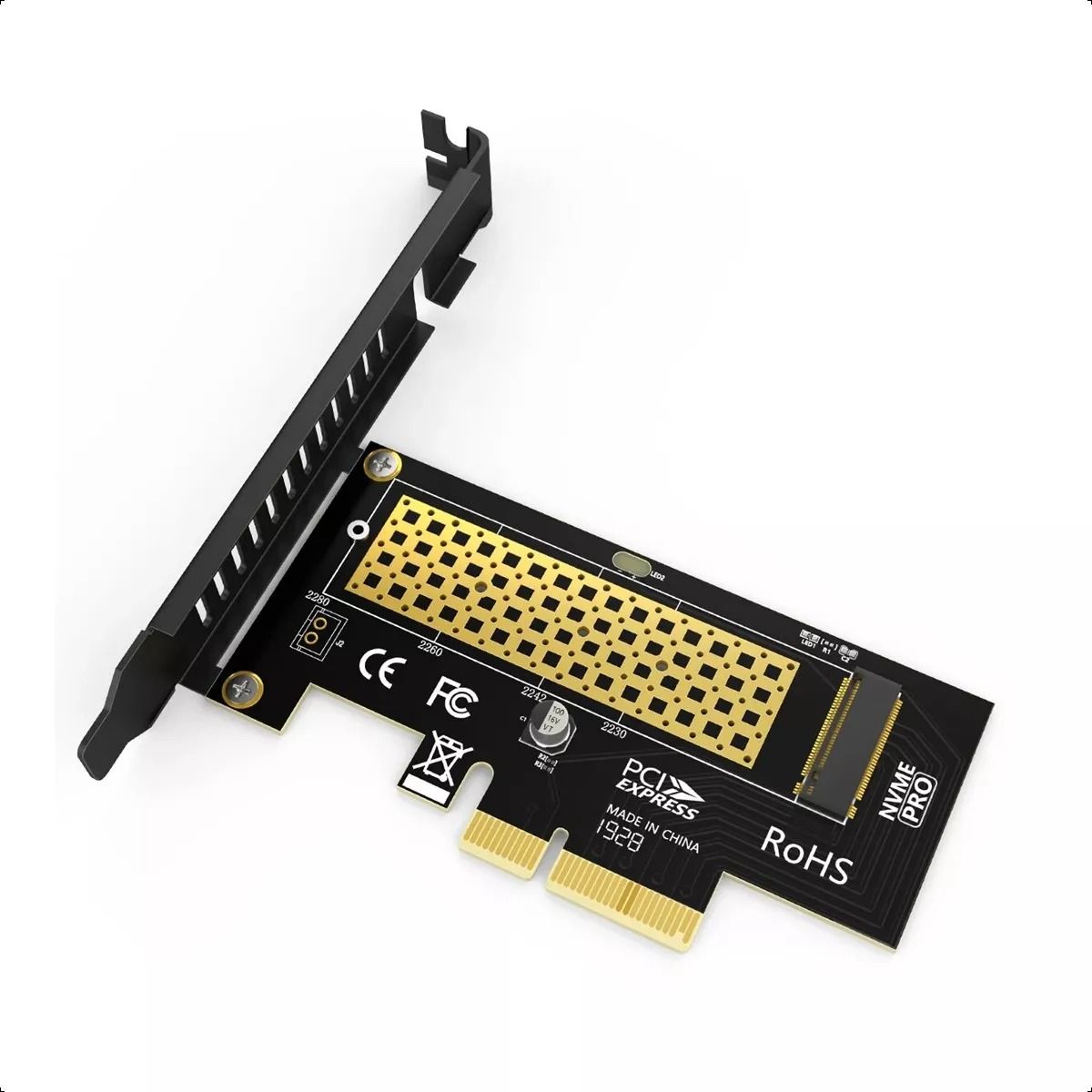 GENERICO - Tarjeta Adaptador Expansión M.2 Nvme A Pci-e 4.0 X4 64gb Ssd