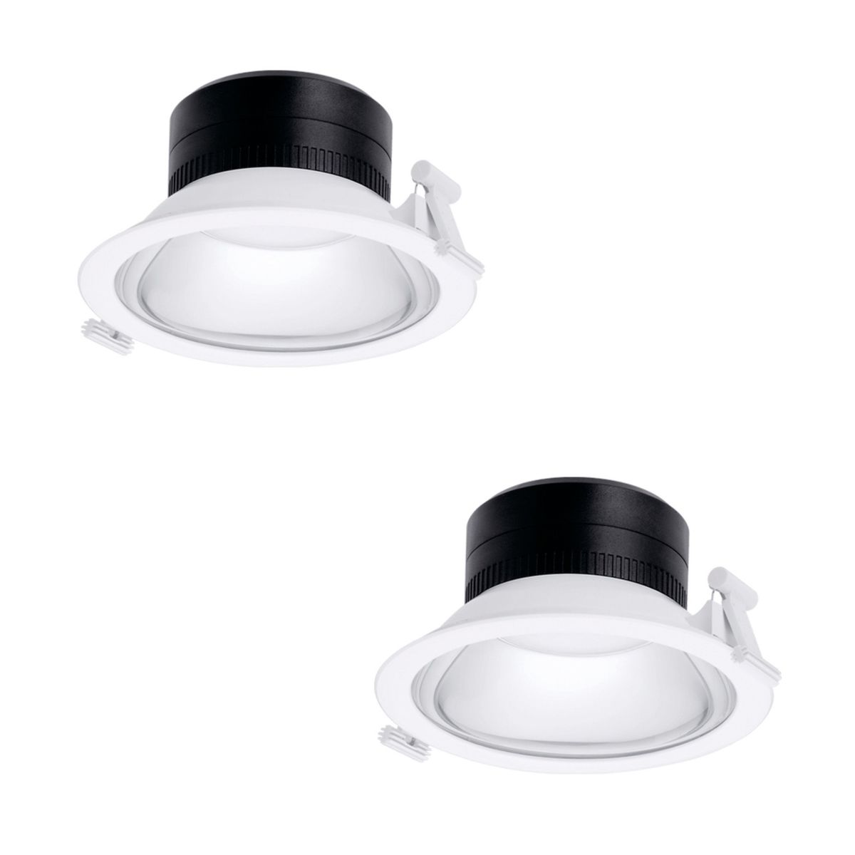 PHILIPS - Set 2 Foco Embutido Professional Philips Greenspace 16w 22cm Calidos