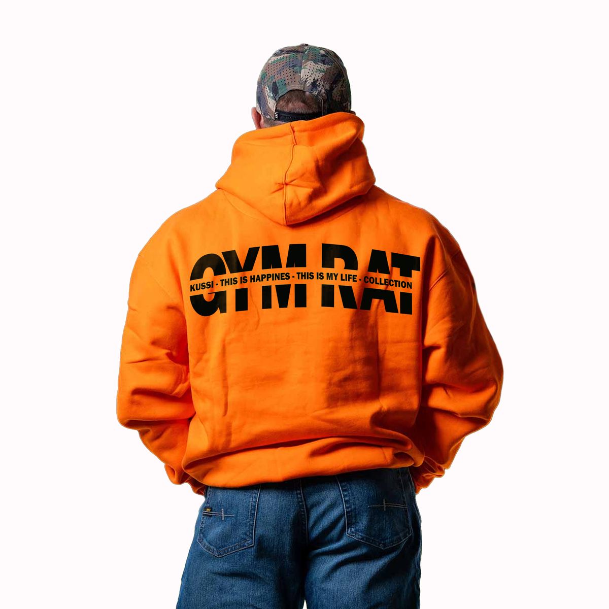 KUSSI COLLECTION - Poleron Canguro Gym Rat edicion limitada