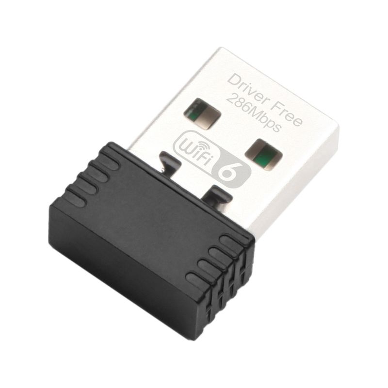 GENERICO - Adaptador Antena Wifi 6 Inalambrico Usb Para Pc 2.4ghz 300m