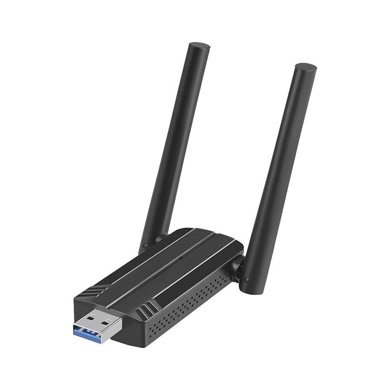 GENERICO - Adaptador Antena Wifi6 Ax 1800 mbps 2.4ghz 5ghz Usb3.0 Pc