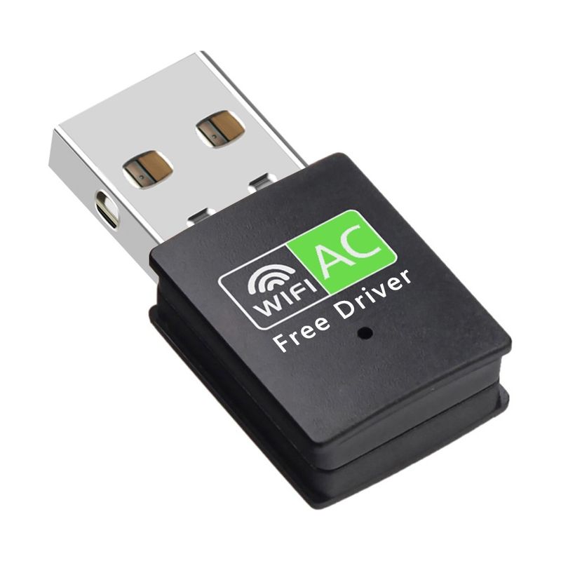 GENERICO - Adaptador Antena Wifi Usb 245ghz Ac 650mbps Doble Banda