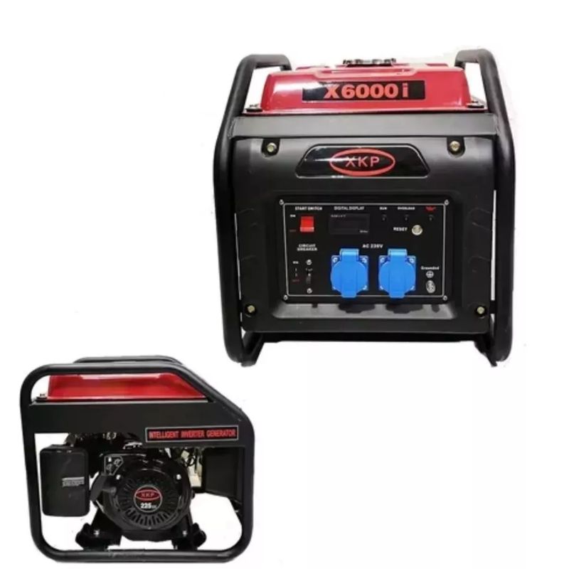 ALTERNATIVE - Generador Bencinero Inverter 5kw Partida Manual Profesional