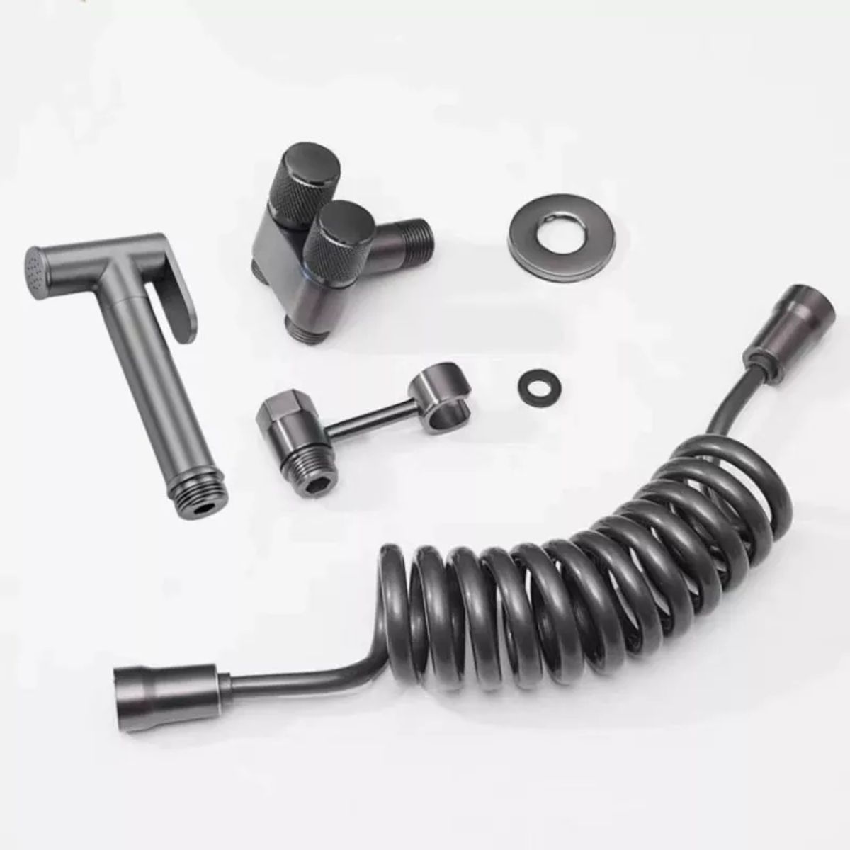 EVERSO - Juego Completo Llave Bidet Ducha Arabe Para Wc Envios