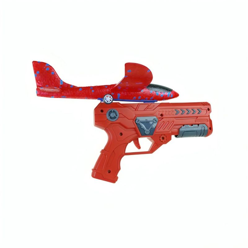 OEM - Juguete Lanzador De Aviones De Espuma Rojo