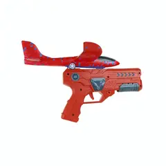 OEM - Juguete Lanzador De Aviones De Espuma Rojo