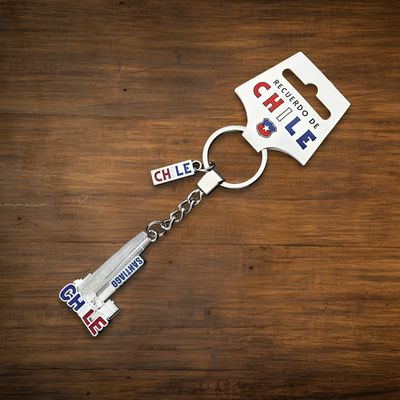 Imagen 2 del producto Pack 4 Llavero Metálico Color Costanera