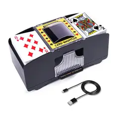 CASTLEN - Mezclador Barajador de Naipes Alimentado Por USB