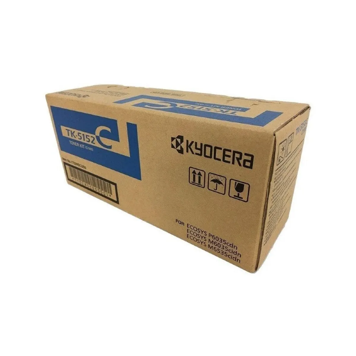 KYOCERA - Cartucho de Tóner Kyocera TK-5152C pág. 10.000 Cyan 1T02NSCUS0