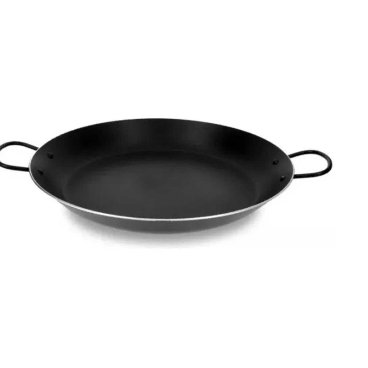 GENERICO - Paellera Sarten De Teflón Antihaderente Wens 42cm Black