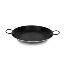 GENERICO - Paellera Sarten De Teflón Antihaderente Wens 42cm Black