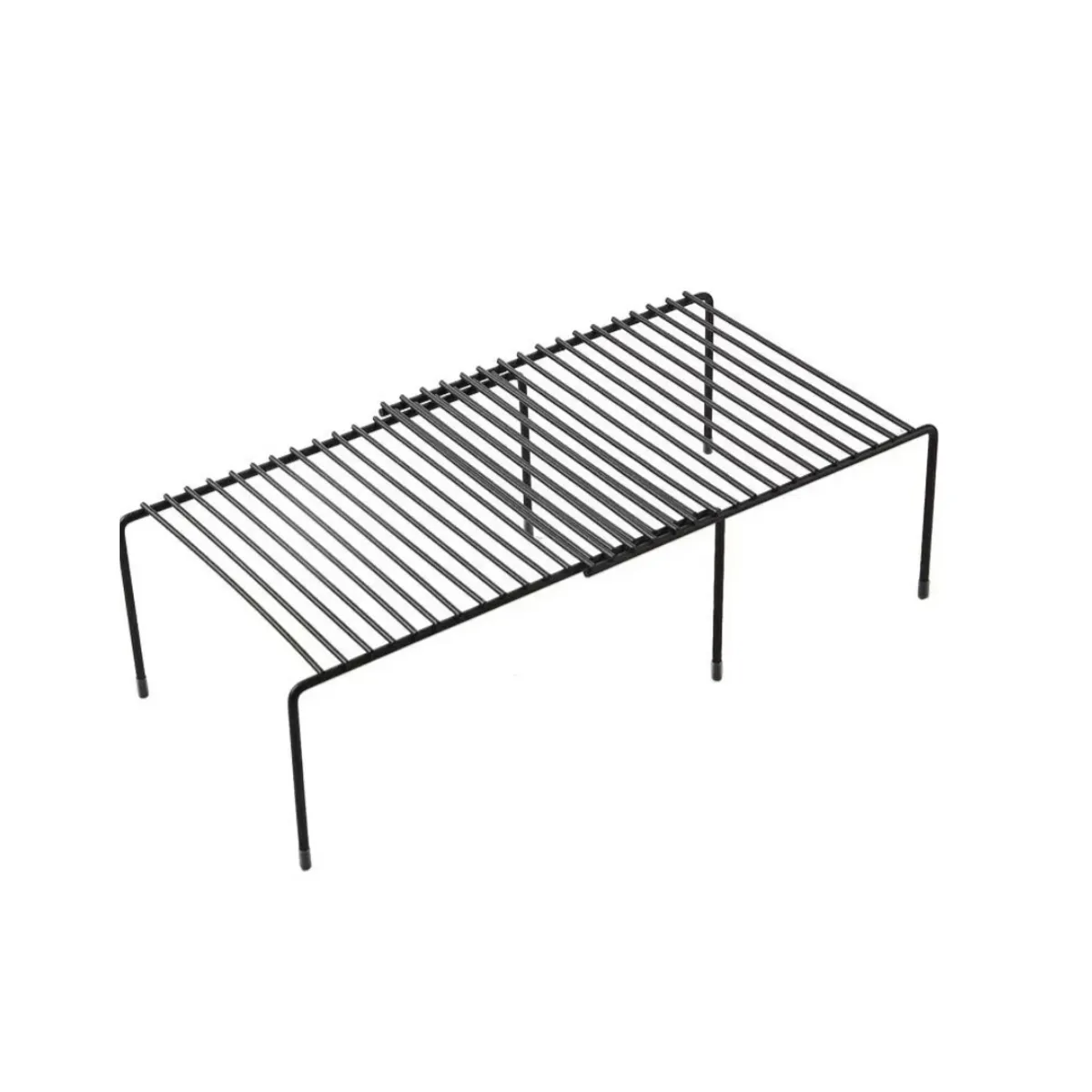 GENERICO - Repisa Extensible Apilable Organizador Rack Telescópico Black