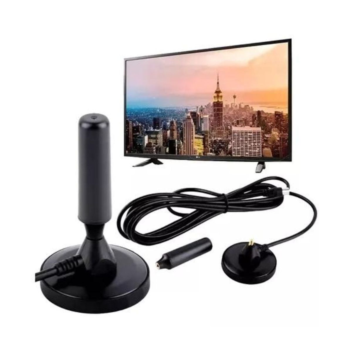 GENERICO - Antena De Tv Hd Digital Coaxial