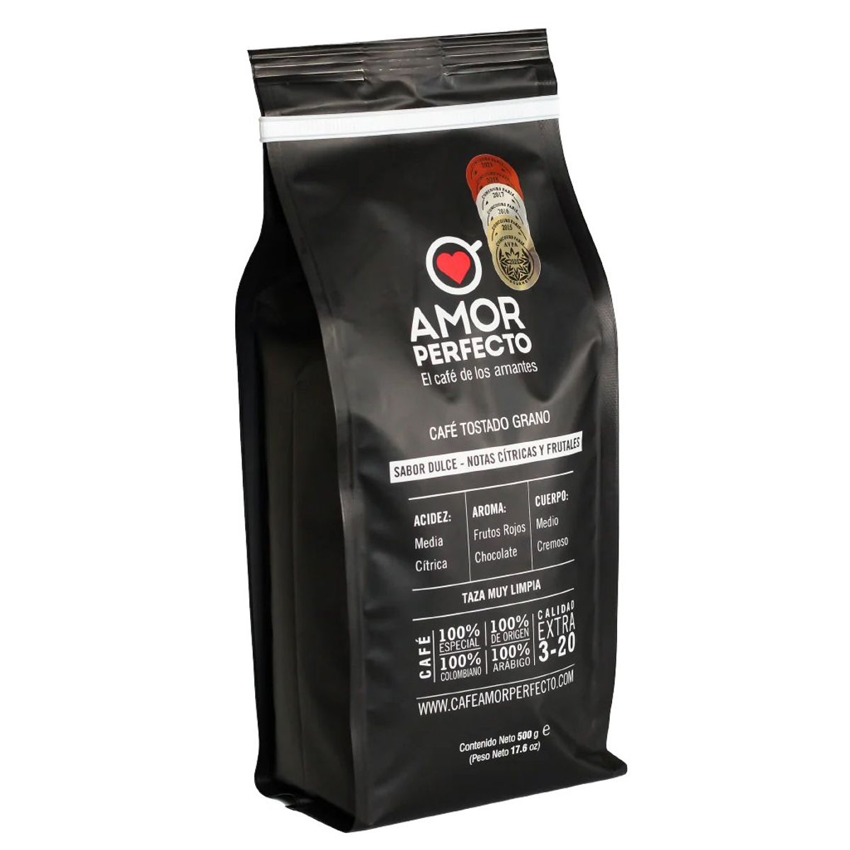 AMOR PERFECTO - Café En Grano Molido Amor Perfecto Insignia 500g
