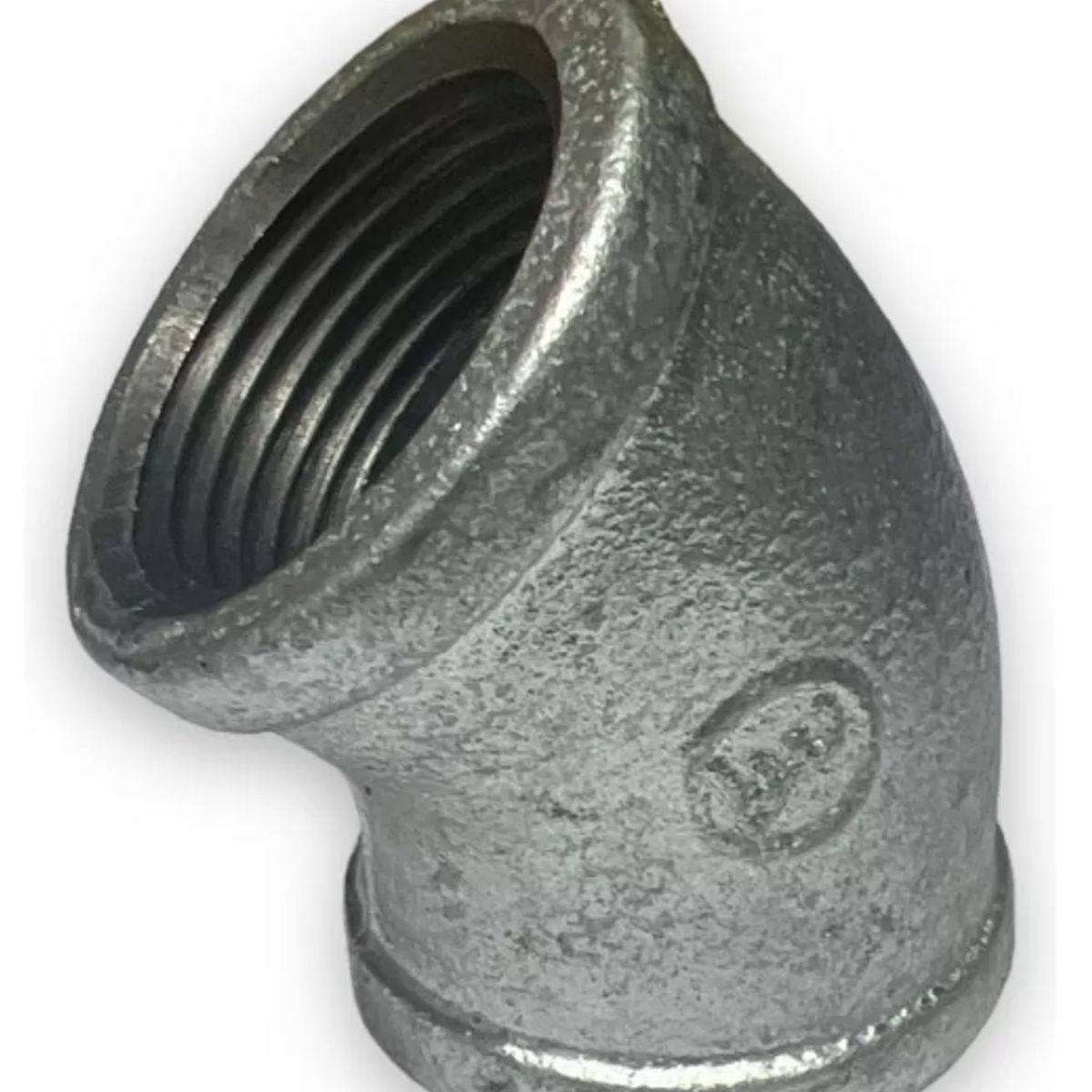 GENERICO - Codo Galvanizado 4 Pulgadas 45 Grados