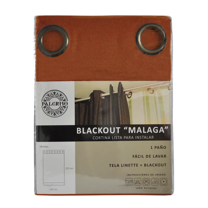 PALERMO - CORTINA BLACKOUT MALAGA