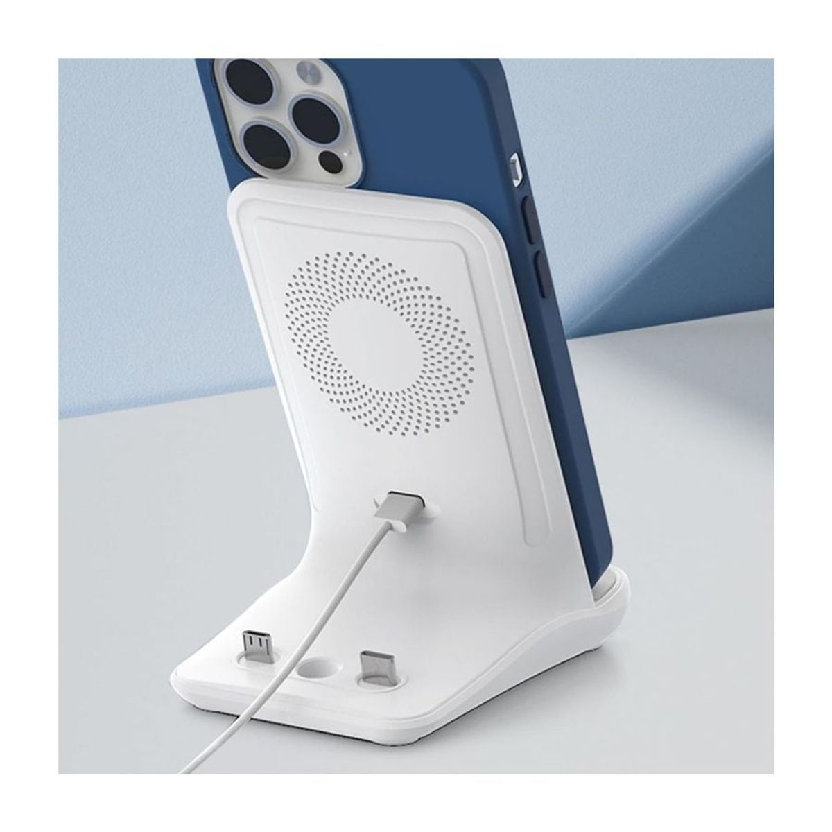 GENERICO - Cargador Inalámbrico Soporte De Carga Magnético Celular