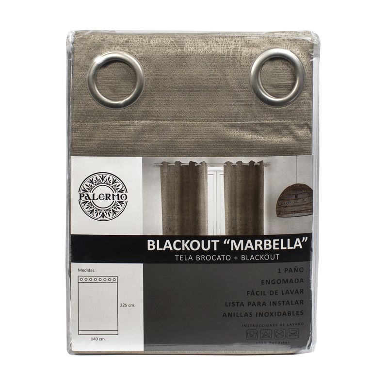 PALERMO - CORTINA BLACKOUT MARBELLA