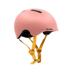RODA - Casco rosado orange edition Talla 47-50CM