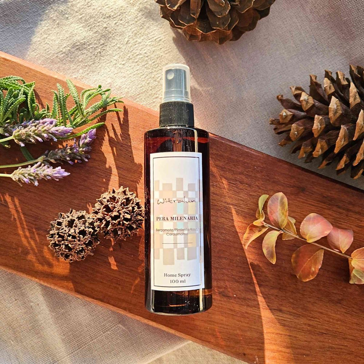 WITRALUN SOUTH AMERICA HANDMADE CRAFT - Home Spray Pera Milenaria 100 ml