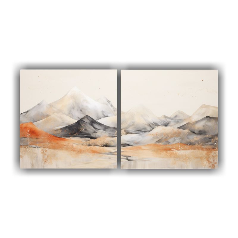 GENERICO - Pintura Decorativa De Paisaje En Estilo Elegante Con Técnic 160x80cm