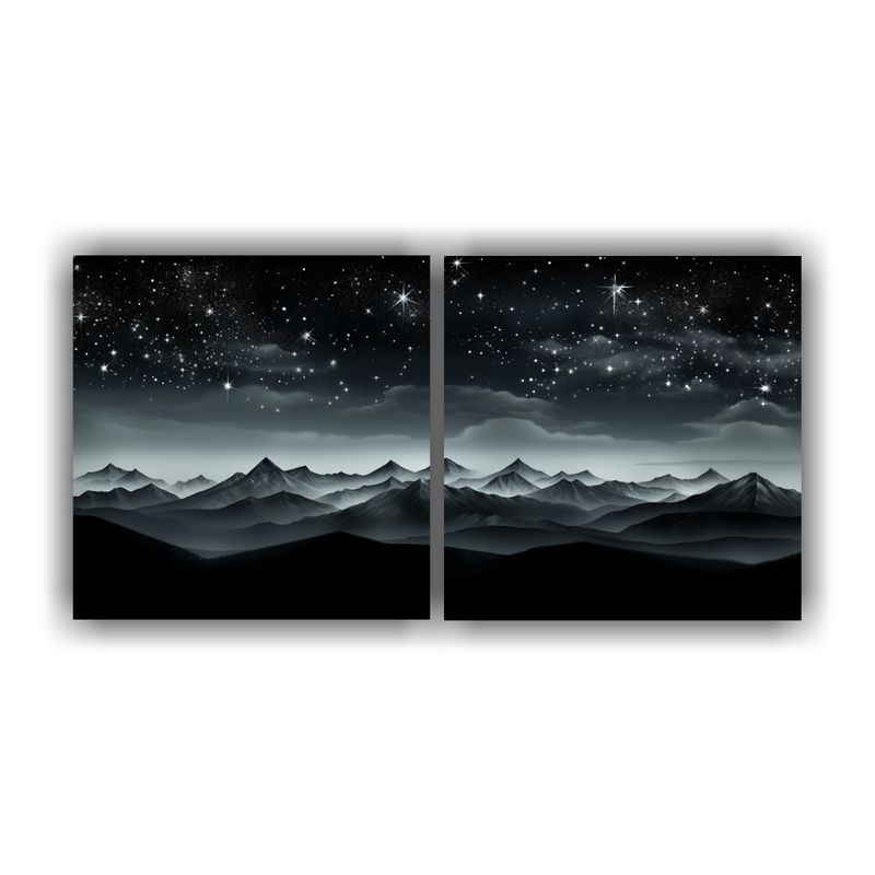 GENERICO - Pinturas De Paisaje De Montaña Espectaculares Y Brillantes  160x80cm